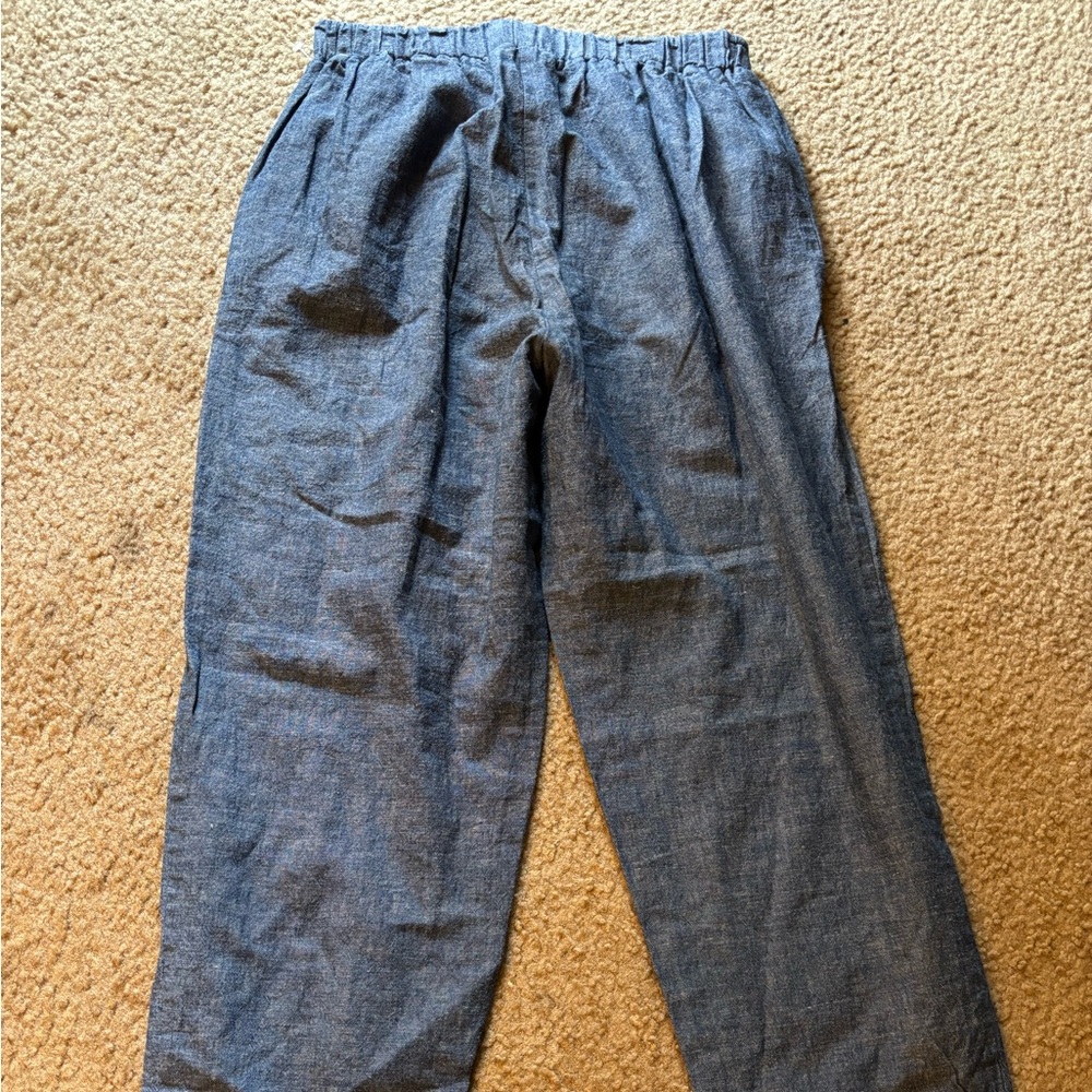 Rachel Craven Womens Small Blue Pull On Pants